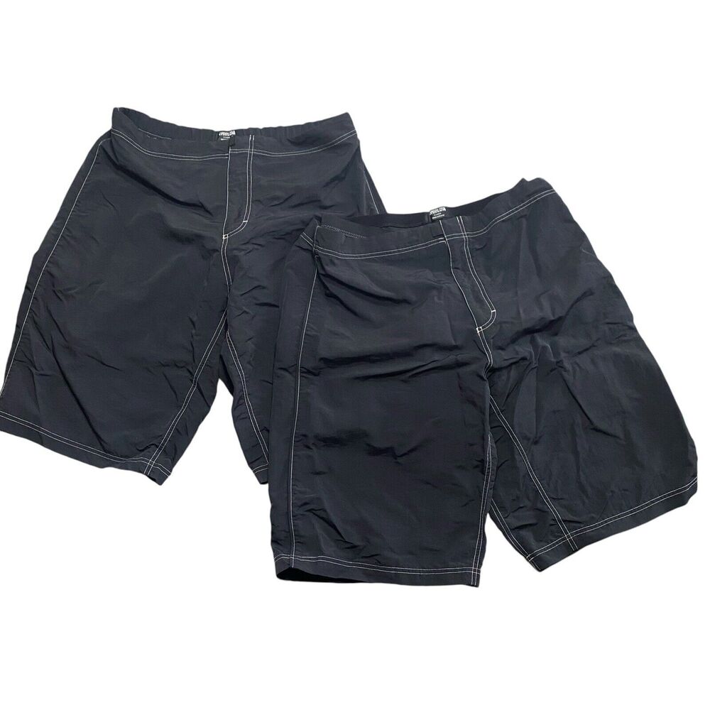 Vintage Y2K Pearl Izumi Biking Shorts Lot Of 2 Padded Lined Black Mens X-Large
